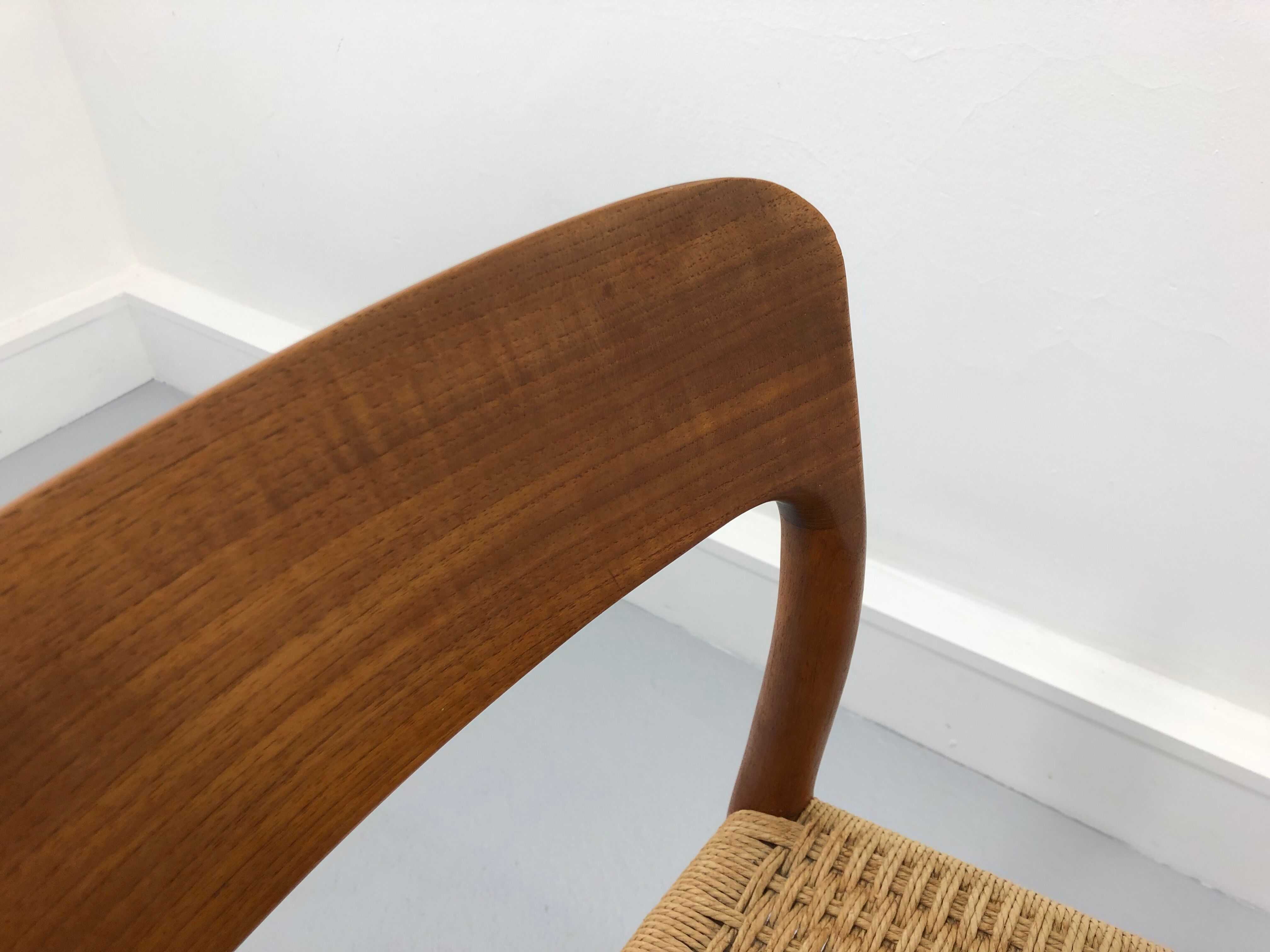 Danish Teak 56 chairs by Niels Otto Møller for J. L. Møllers