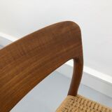 Danish Teak 56 chairs by Niels Otto Møller for J. L. Møllers