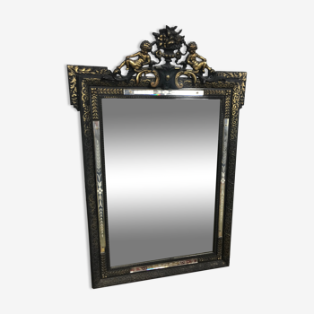 Miroir époque Napoleon III 120x73 cm