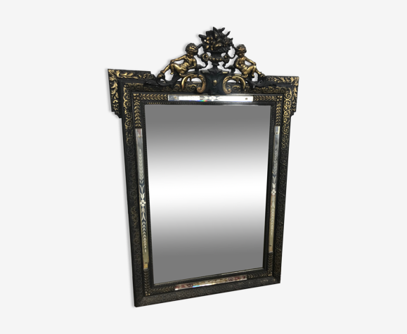 Miroir époque Napoleon III 120x73 cm