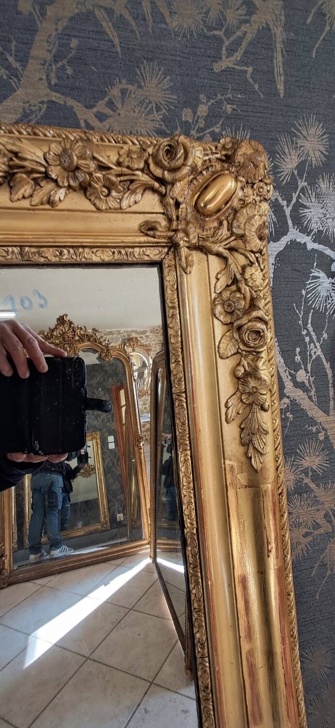 Restoration period mirror 131x103