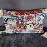 Bohemian kilim style cushion