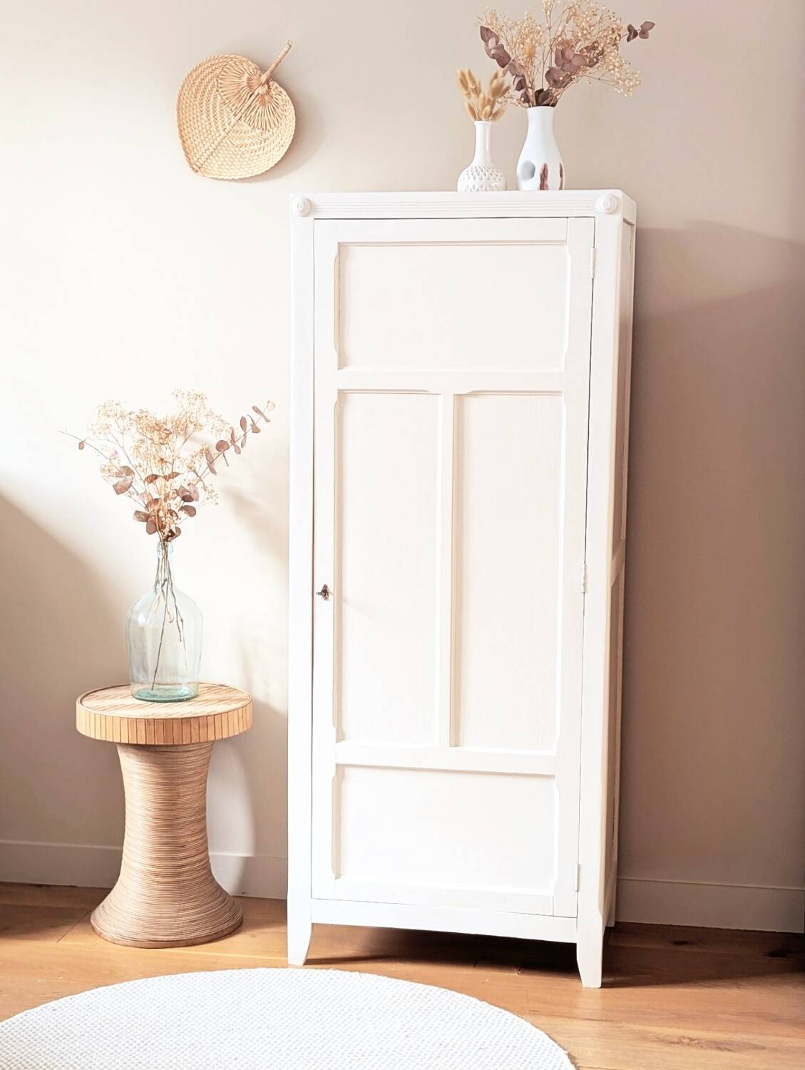 Renovated vintage Parisian bonnet wardrobe