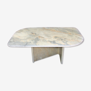 Table basse en marbre, années 1970