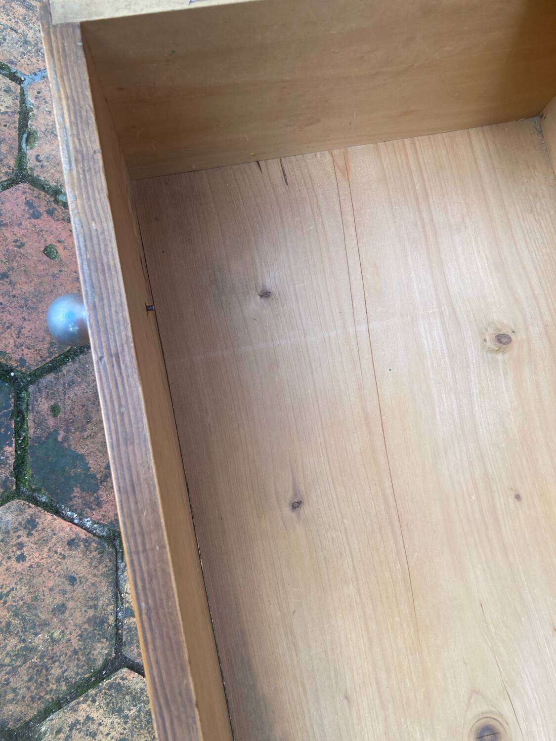 Vintage pine chest of drawers