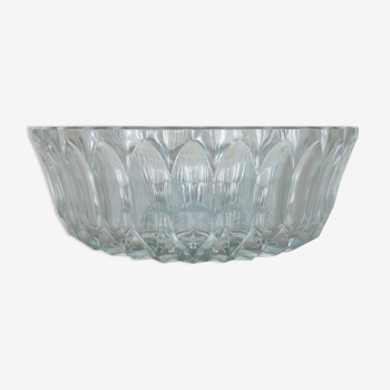 Transparent glass bowl