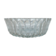 Transparent glass bowl