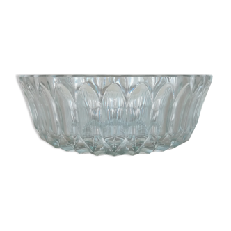 Transparent glass bowl