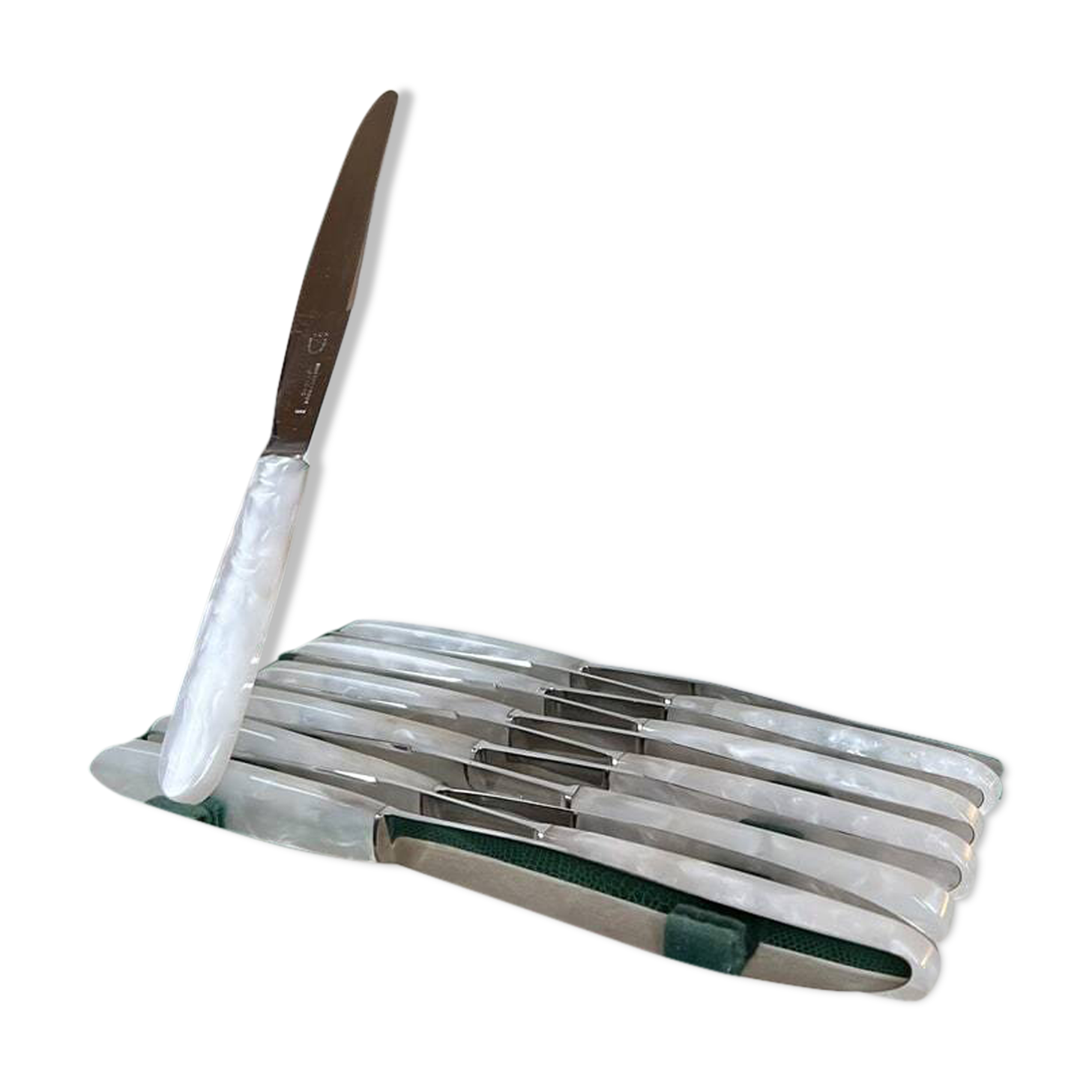 Couteaux vintage en acier inoxydable | Lignes croisées