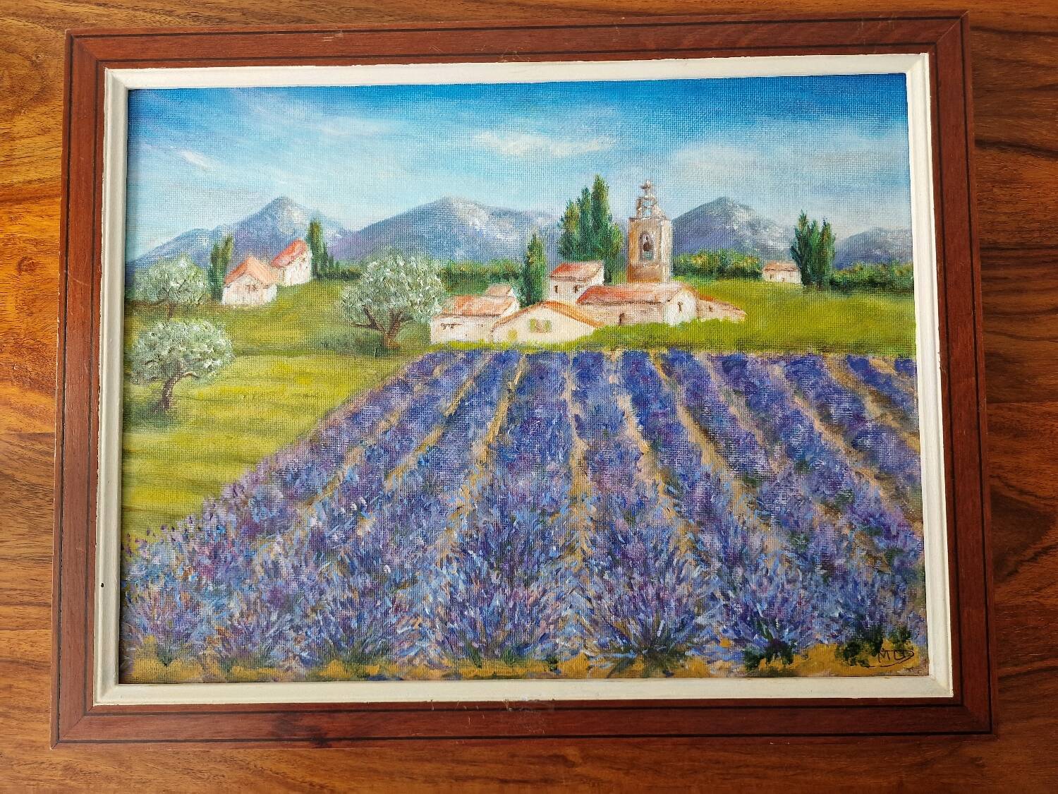 Provence oil painting