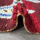 Red Berber Rug - 260 x 181 cm