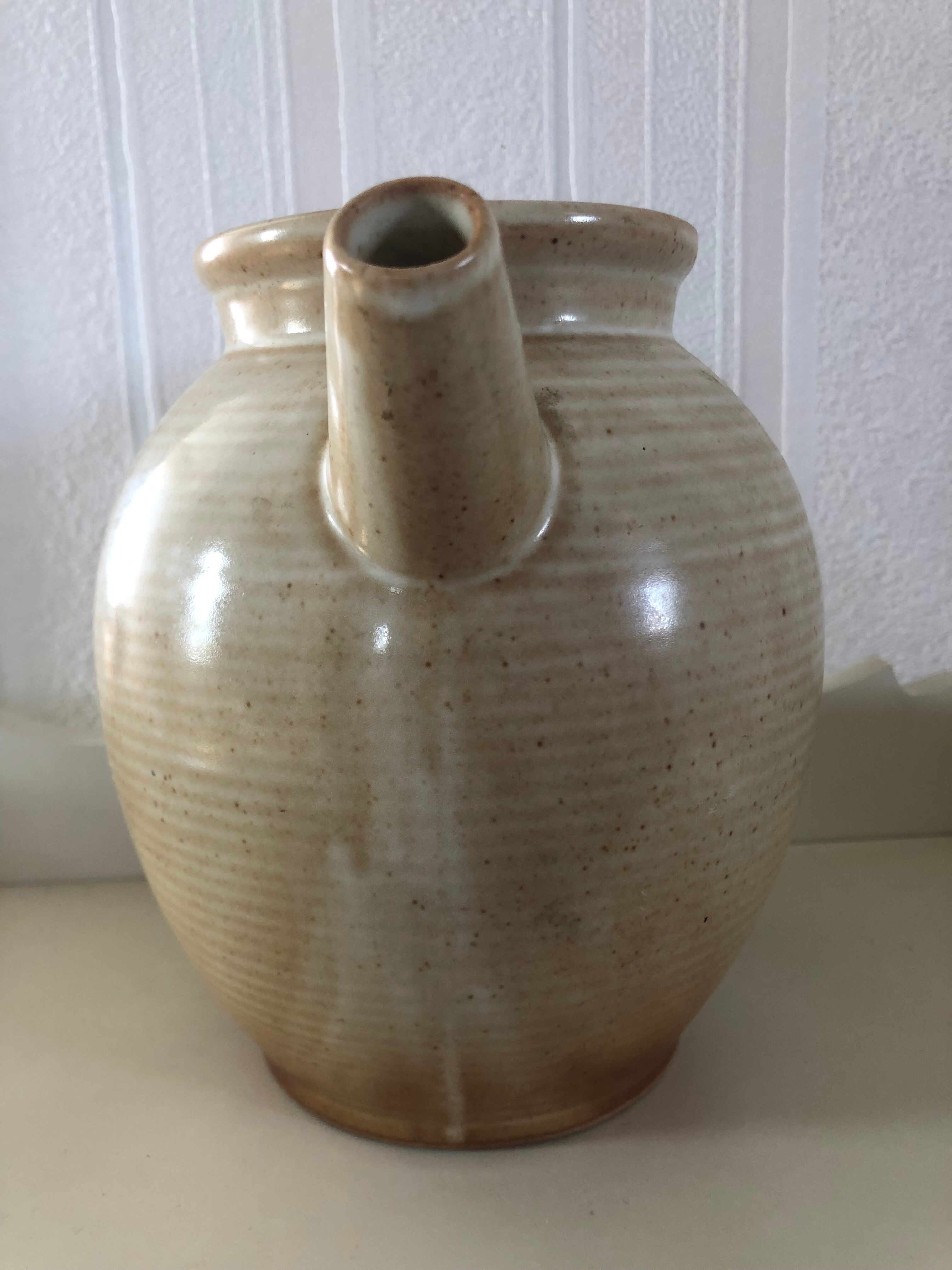 Stoneware jug