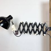 Industrial East German Scissor Lamp from VEB Zweckleuchtenbau Dresden, 1960