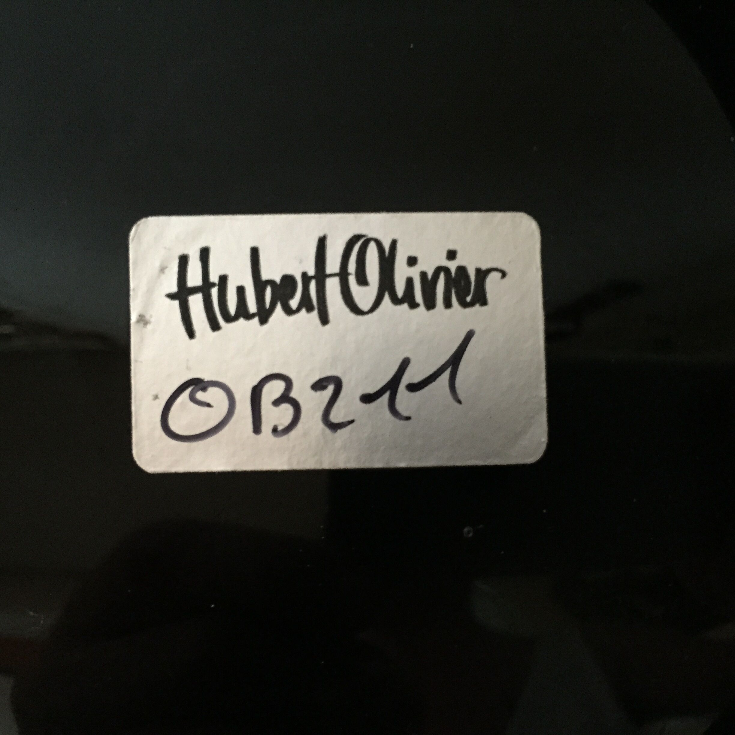 Ashtray Hubert Olivier