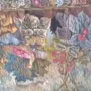 Tapisserie de laine "Verdure Flamande" de la manufacture Robert Four