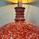 Danish blown glass lamp