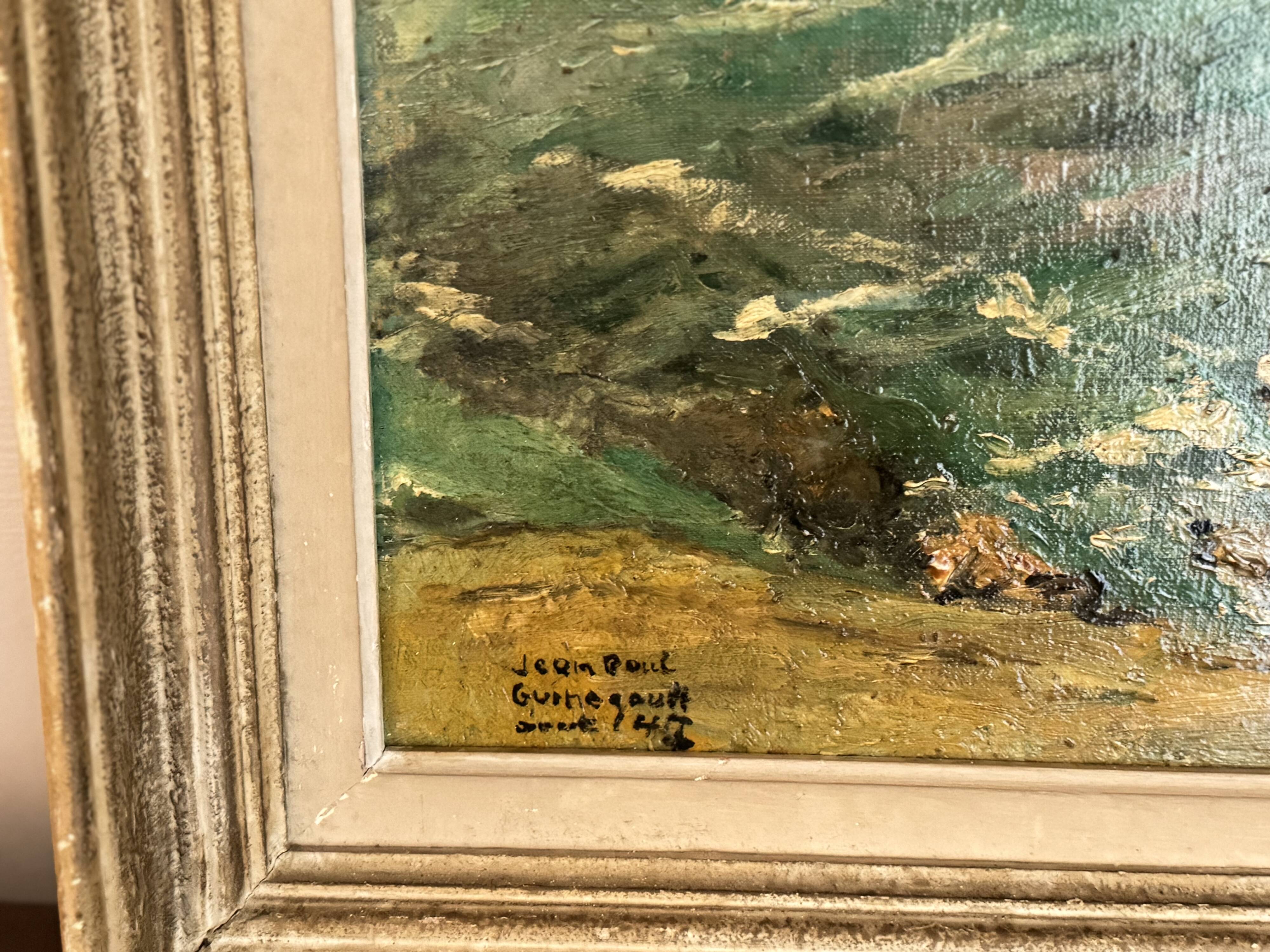 Seascape by Jean Paul Guinegault (1948)