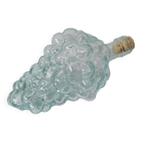 flacon en verre pressé grappe de raisin