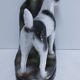 polychrome numbered porcelain fox terrier early 20th century