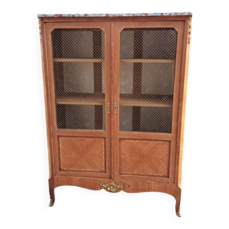 Bibliothèque / vitrine de style transition