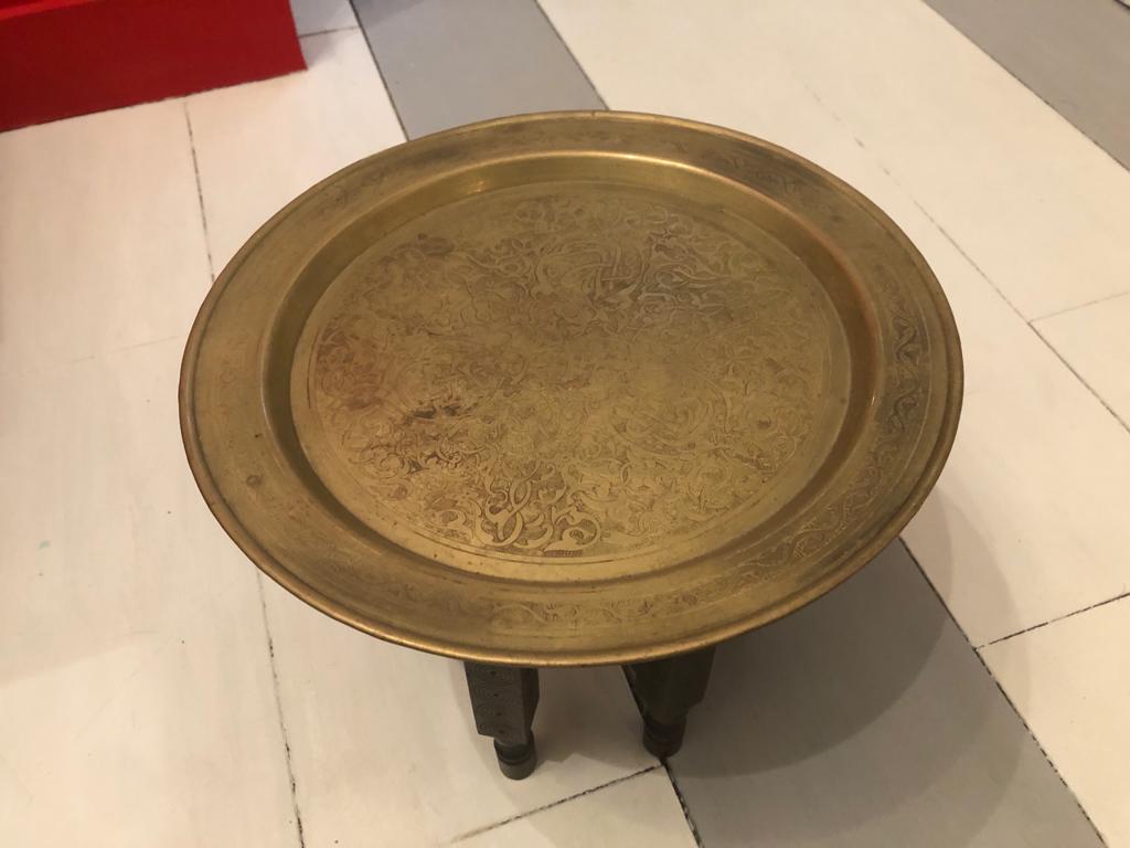 Table à thé marocaine vintage