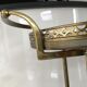 Brass serving table