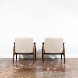 Pair of GFM-87 armchairs by Juliusz Kędziorek, GFM, Poland, 1960s