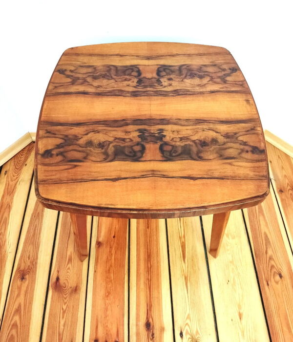 Table d'appoint par J. Halabala pour UP Závody, Tchécoslovaquie, années 1950