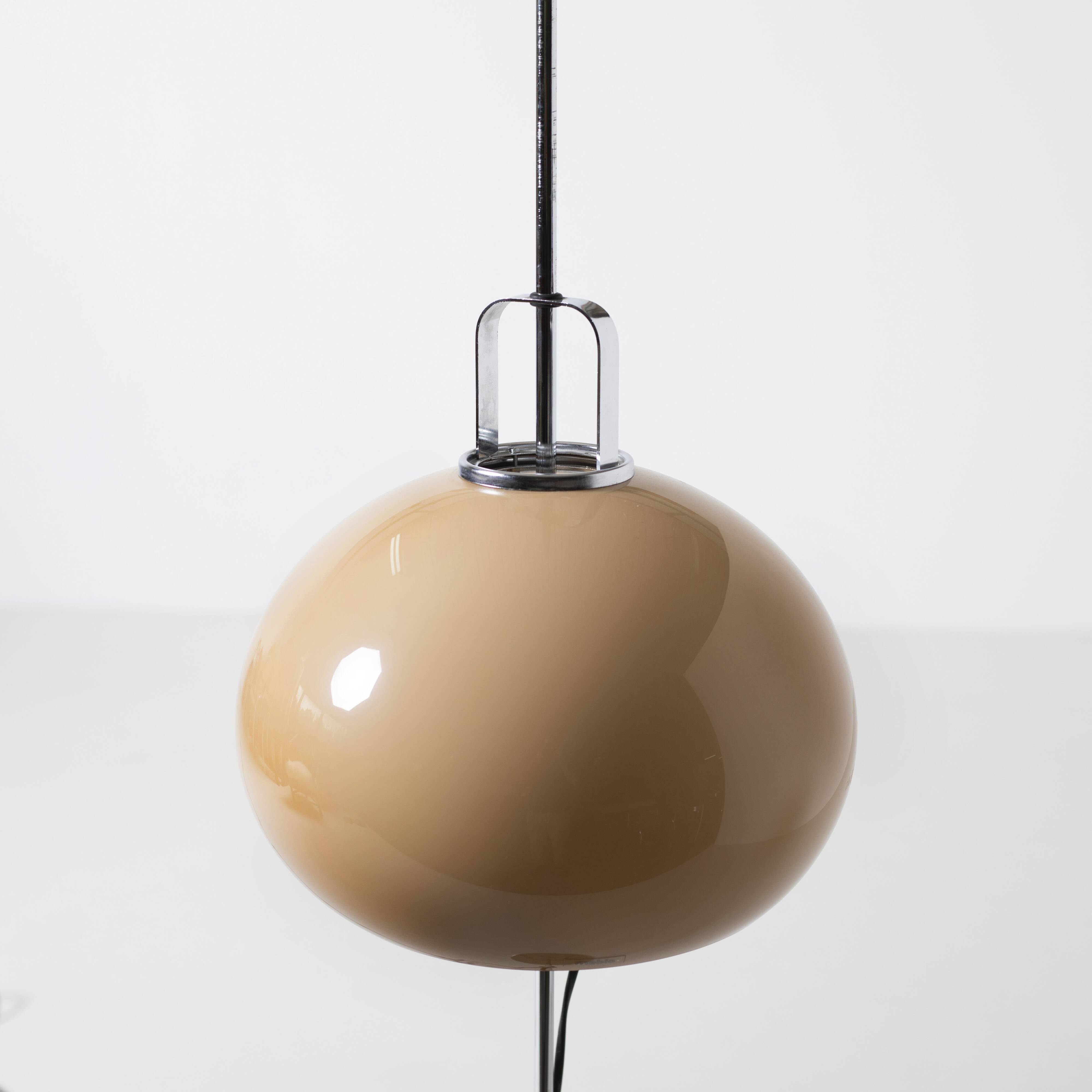Space Age floor lamp by Luigi Massoni for Meblo, Yugoslavia, 1970s