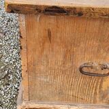 Alsatian polychrome wedding chest eighteenth -nineteenth century