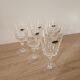 Lot 6 verre à vin  Cristal d'Arques -  Versailles