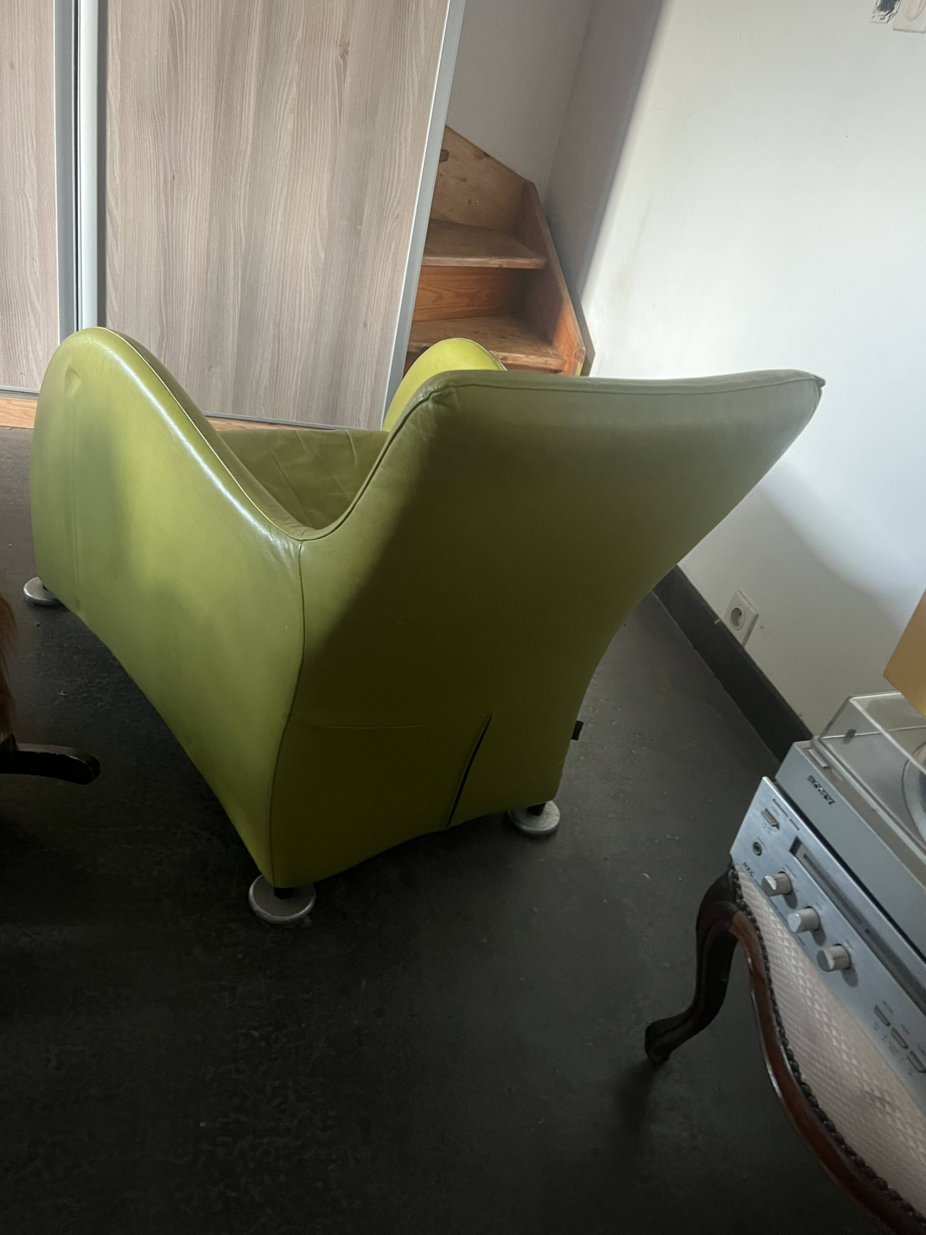 Fauteuil Montis loge vert anis