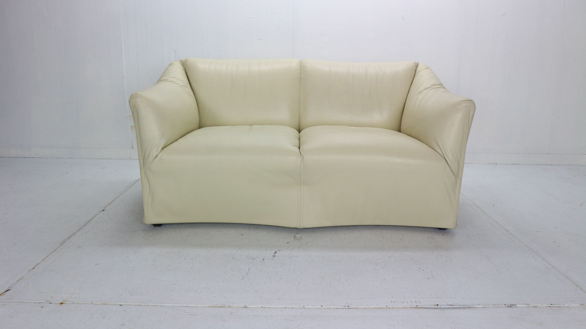 Leather sofa Mario Bellini "Tentazione" for Cassina, 1970s