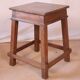 Old Burmese teak workshop stool
