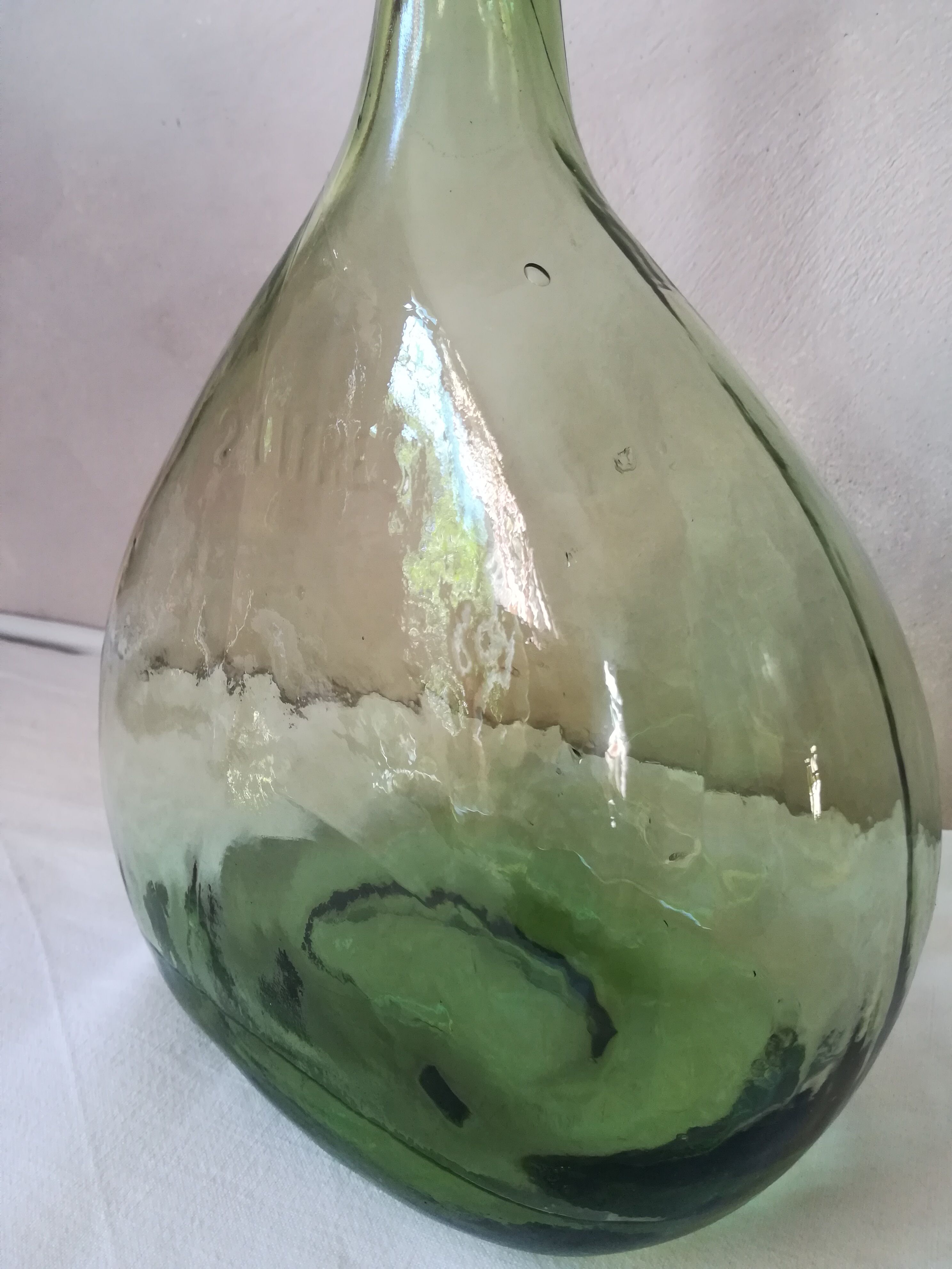 Demijohn 2 liters flat