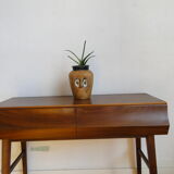 Zoomorphic vase Owl vintage pottery of the dove