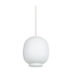 Vintage hanging lamp milk glass, 1950's