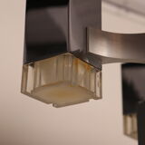 Ceiling light model 'Cubic' with 13 light units by Sciolari - Italy - 1970's