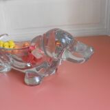 Dachshund crystal pocket tray Art Vannes