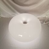 White plastic mushroom lamp