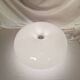 Lampe champignon en plastique blanc