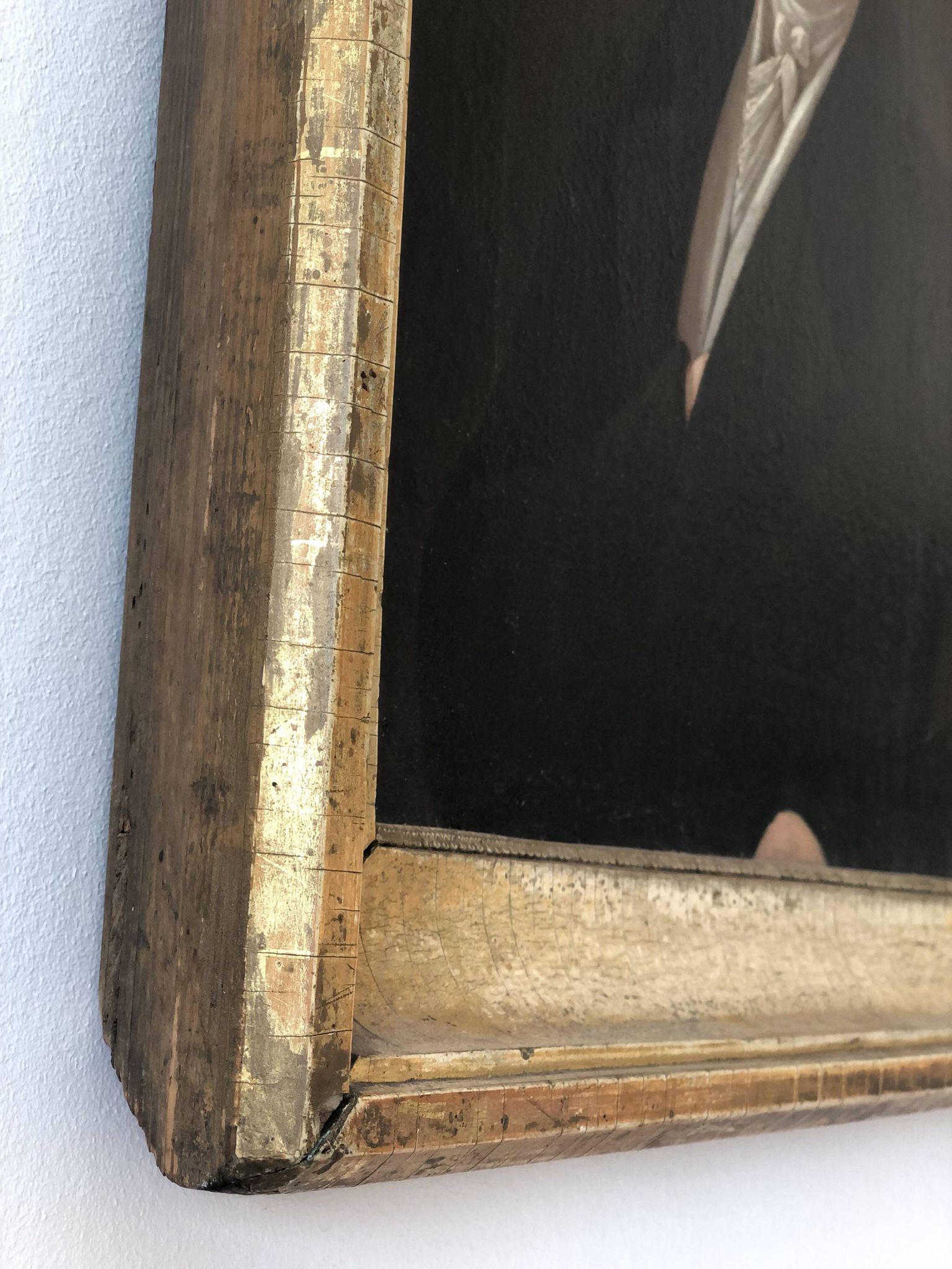 Antique Portrait Painting of a German Gentleman, 19th century