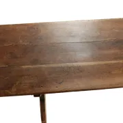 17th-century French oak refectory table / trestle table – 240 cm