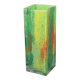 Vase La Rochère en verre soufflé polychrome, années 1970