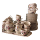 Tea and coffee set, Bernardaud, Bengali, Limoges