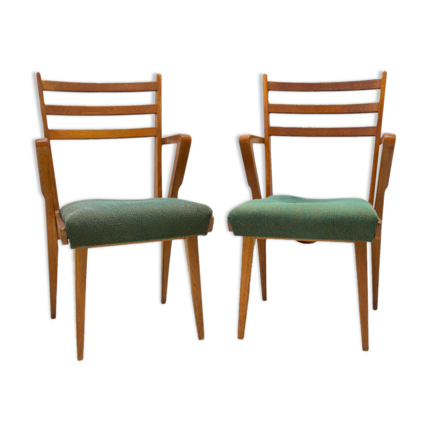 Midcentury bentwood office chairs, Czechoslovakia,1960´s, set of 2