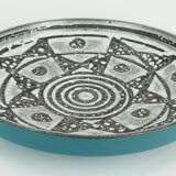large carstens BOWL decor ankara grey and brown glaze no. 1075-31 1960s