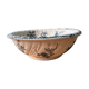 Soap cup 1900 in earthenware of St Amand Et Hamage, Nigella collection