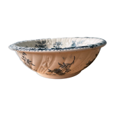 Soap cup 1900 in earthenware of St Amand Et Hamage, Nigella collection