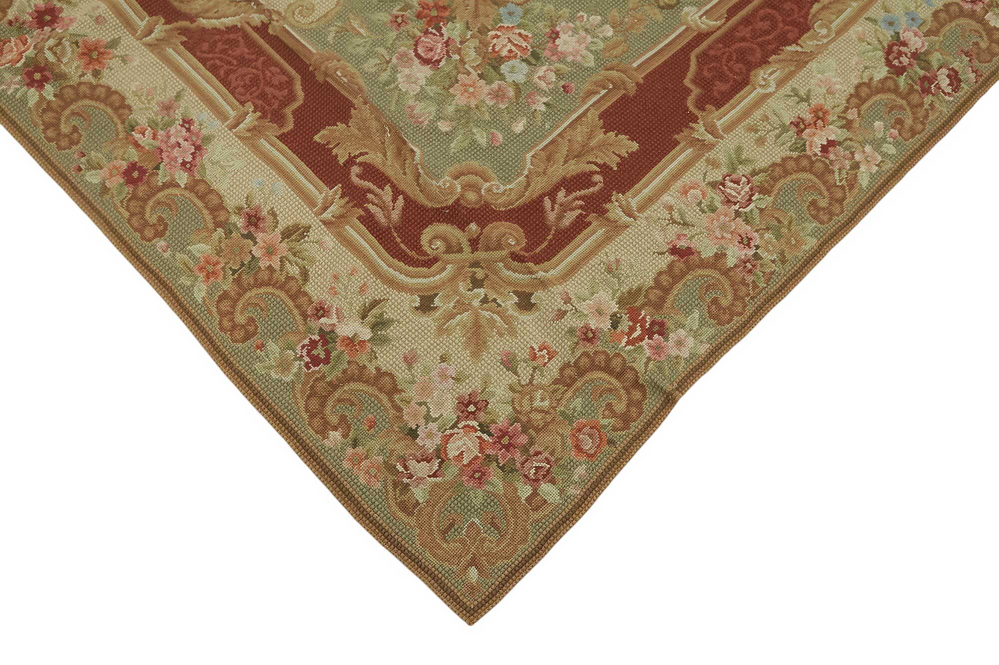 Handmade Vintage Flatweave Needlepoint Kilim 180 cm x 280 cm